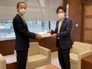 150項目にわたり、区長に予算要望をしました。